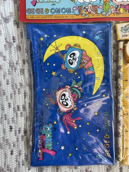 Conjunto escolar vintage anos 80