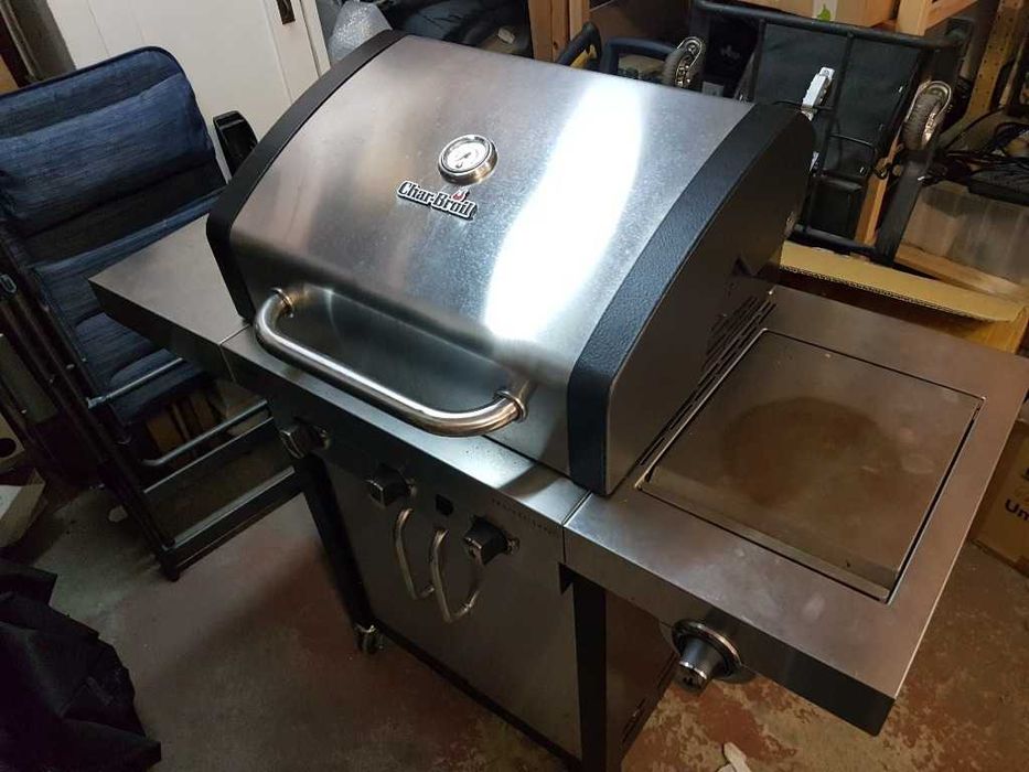 Grill gazowy Char-Broil 3+1 stal nierdzewna duży z palnikiem bocznym