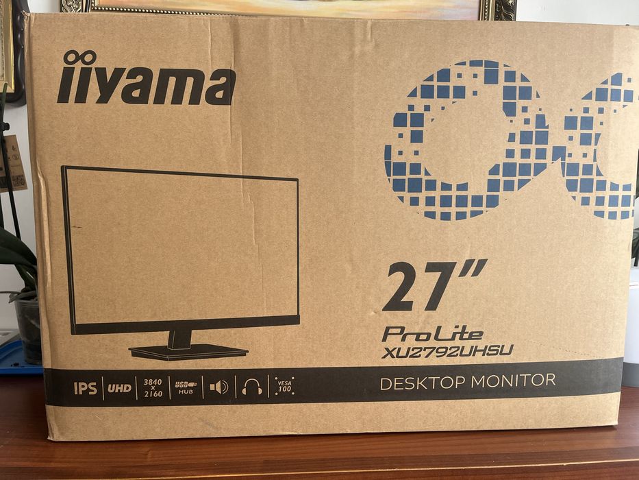 Monitor 27" IIYAMA ProLite X2792HSU-B1.Nowe