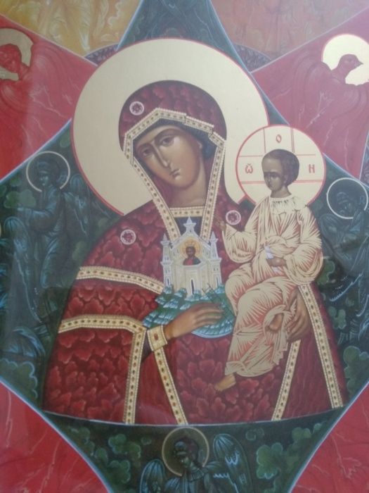 Икона православная Неопалимая Купина 50*42см
