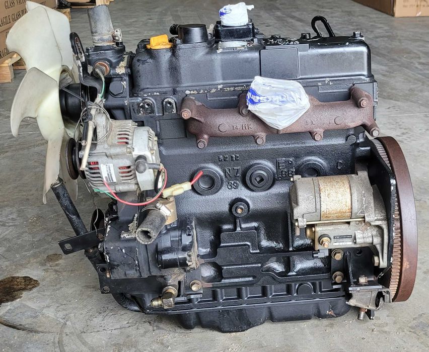 Silnik Yanmar 4TNE88 SPRAWNY 48KM 2,189L 4 cylindry