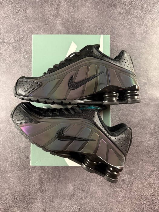 Nike Shox R4 SE Black Seaweed