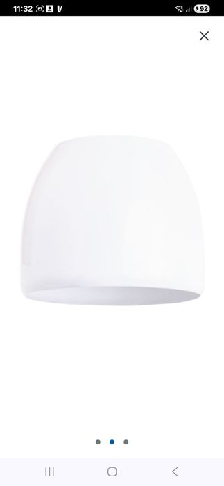 Nowa lampka biało beżowa