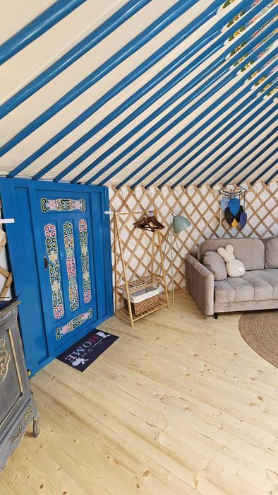 Domki letniskowe ZALEW SULEJOWSKI /JURTA/ Glamping - 5 os. Panieński, Komunia