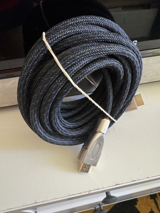 Kabel HDMI - HDMI  5 m metalowe koncówki