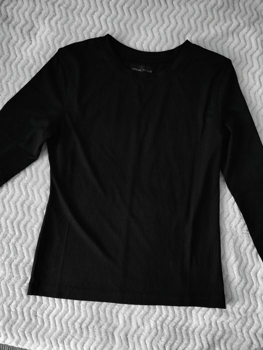 Camisola canelada preta Lefties • M