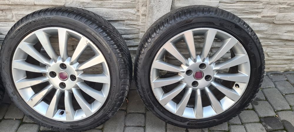 Alu Felgi Fiat 17' + Opony Całoroczne Kormoran  225 45 17R