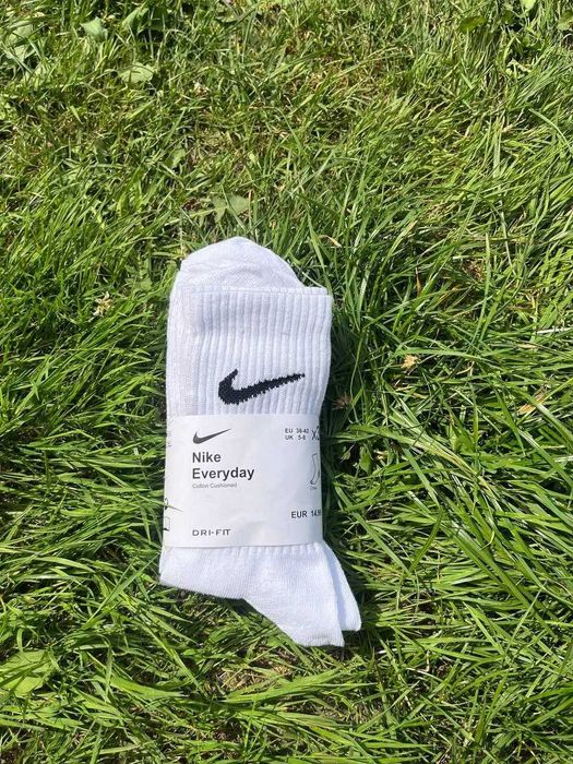 Nike – zestaw 3 par skarpetek, nowe, oryginalne