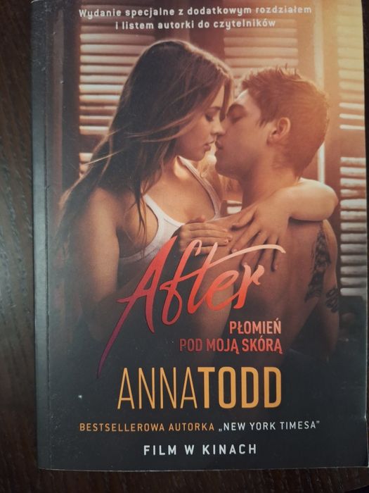 After, płomień pod moją skórą. Anna todd