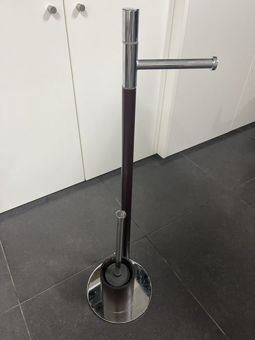 Suporte papel higiénico + piaçaba