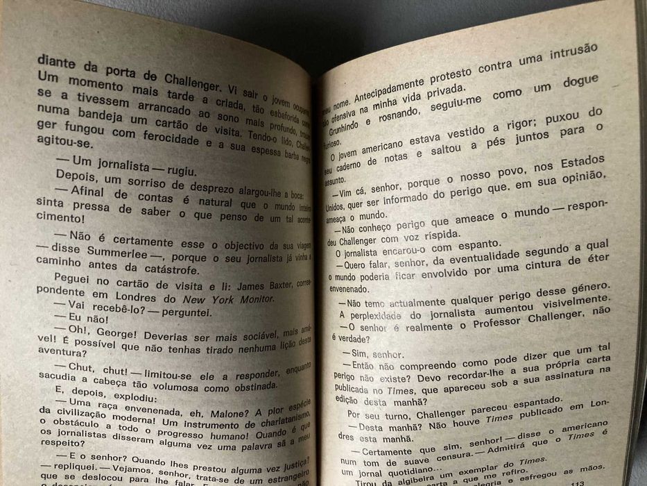 O Dia em que a Terra Gritou, de Conan Doyle