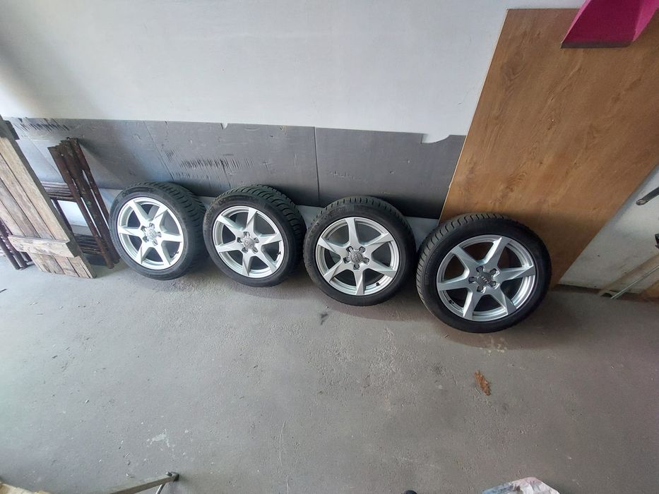 Zestaw kół zimowych audi