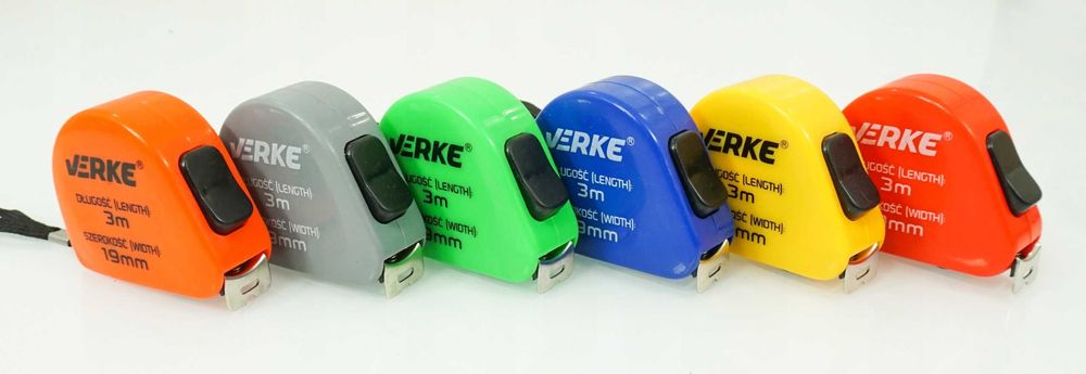 ZESTAW METRÓWKA Ręczna Miarka Metr Zwijany Taśma Miernicza Miara 3M