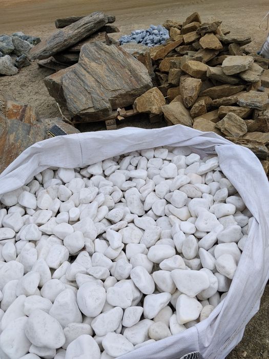 Obrzeża Palisady Ramka Granit Grysy  Pobrzeże