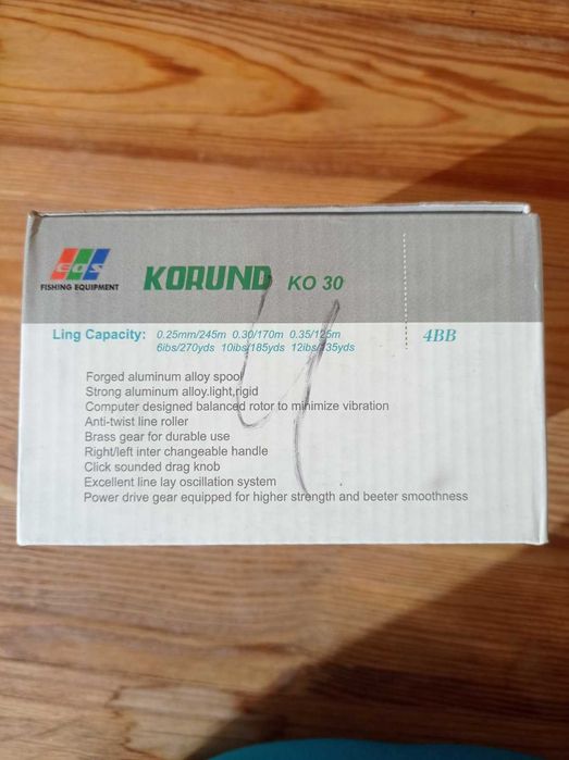 Катушка риболовна KORUND