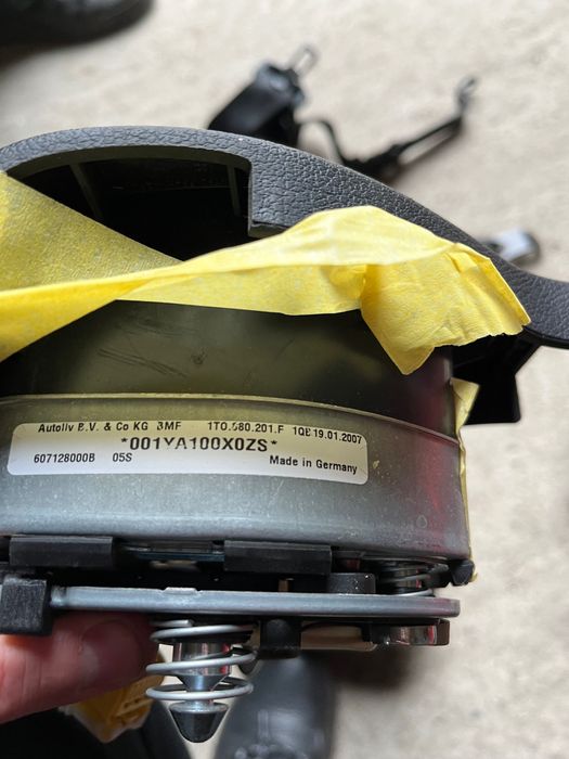 Подушка в кермо Touran туран ремінь Airbag