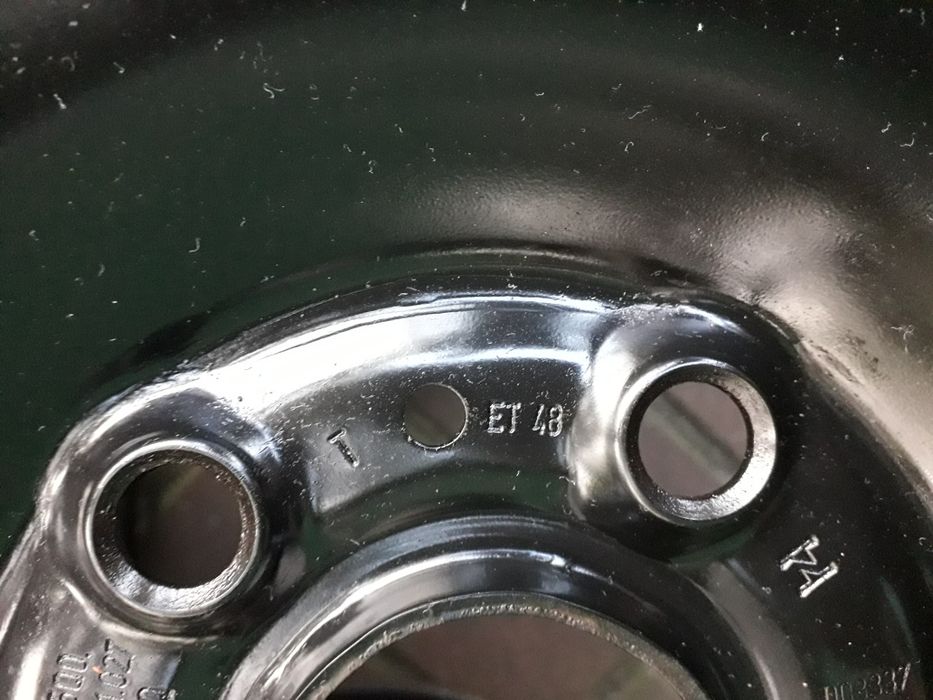 4xfelga stalowa 16'' do VW/SKODA/SEAT/AUDI (5x112 ET48)
