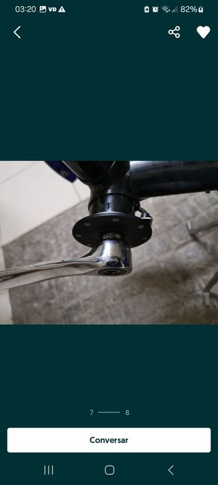 Bicicleta chopper  eléctrica  que da 50km por hora