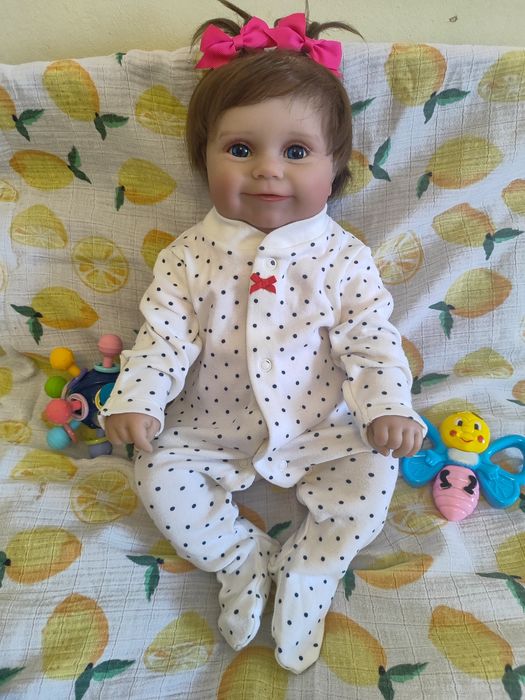 Кукла лялька пупс реборн Медді 50 см