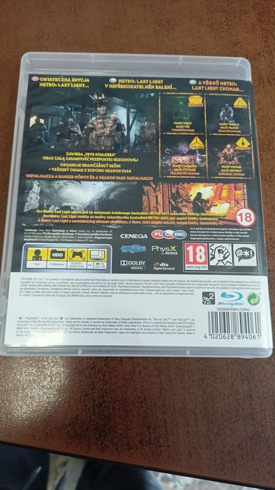Gra PS3: Metro Last Light Complete Edition