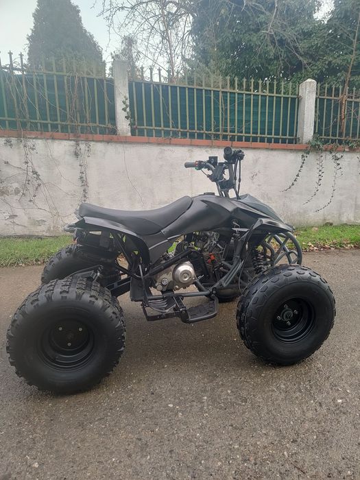 Quad 125 Sprawny Jeżdżący Ładne Opony Półautomat Wsteczny