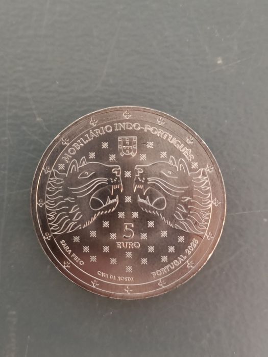 Moeda Mobiliário Indo-Português