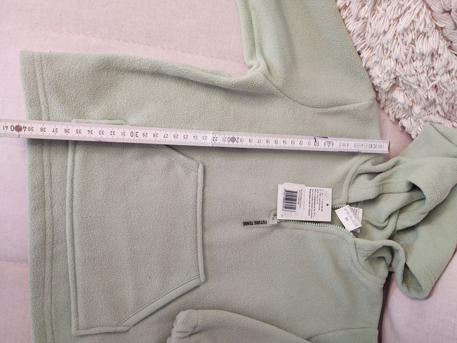 Bluza dziecięca polar 86 mięta nowa