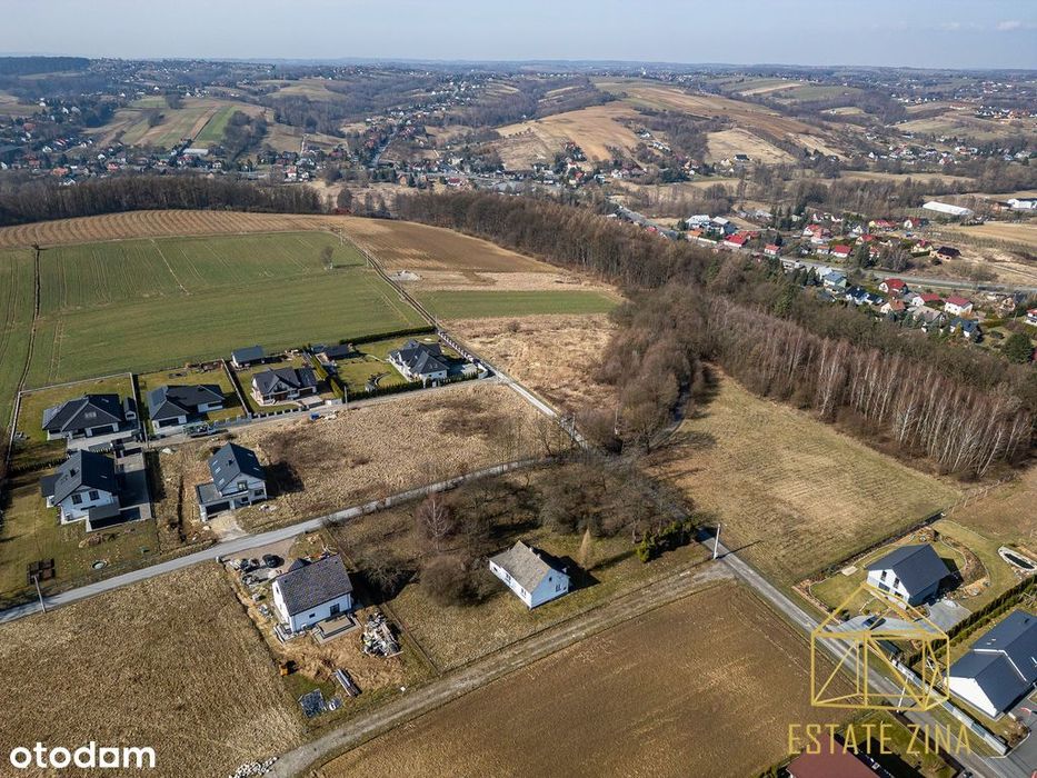 Działka budowlana 3775 m² – 2 fronty gminne – Mpzp