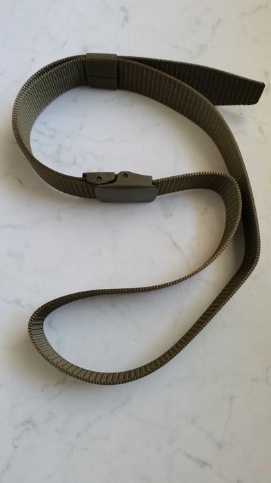 Parciany pasek do spodni z zaciskana klamra