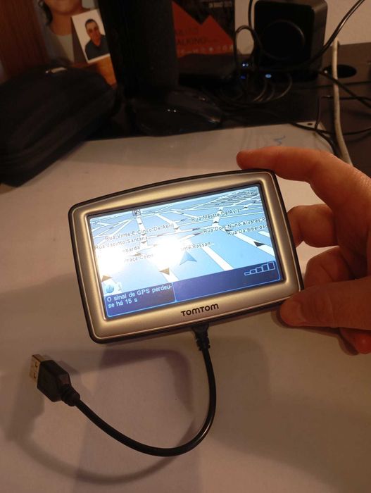 GPS TomTom XL com bolsa