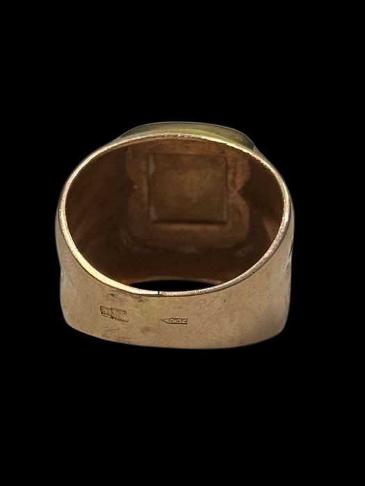 Złoty sygnet - 583 - 12,22g