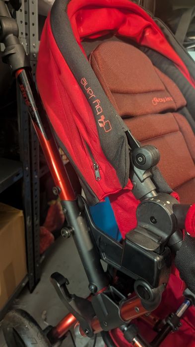 Conjunto Carro Bebé Jane Epic Vermelho