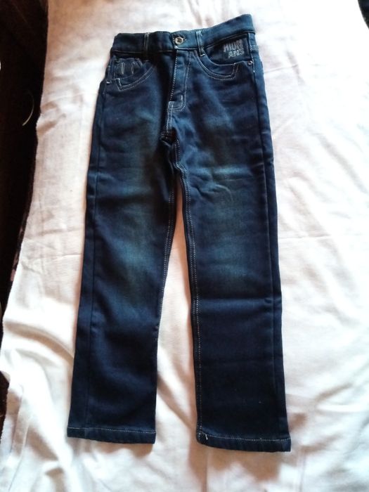 Джынсы на флисеновые не носили