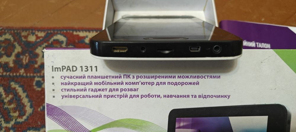 Продам планшет im pad 1311