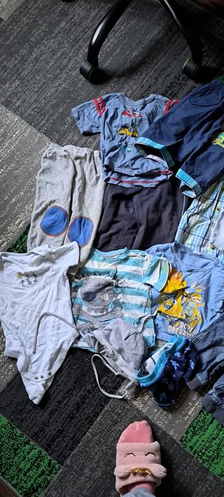 Paka ubrań dla chłopca rozm 92