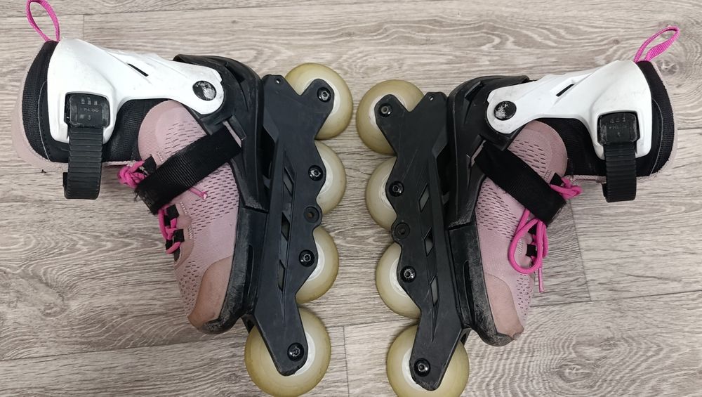 Ролики Rollerblade 33-36,5 розовые