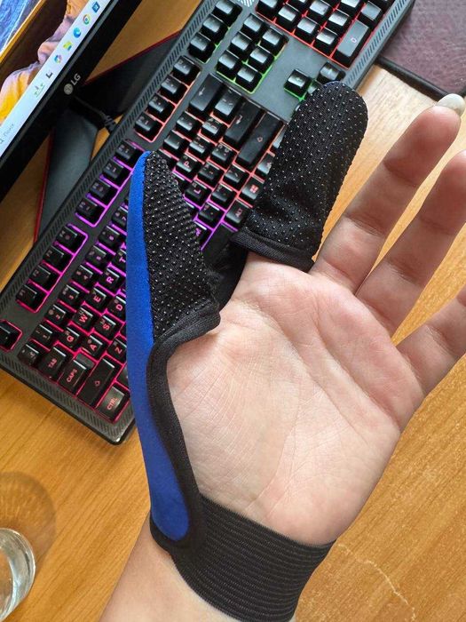 Напальчник для рибалки (ліва рука)