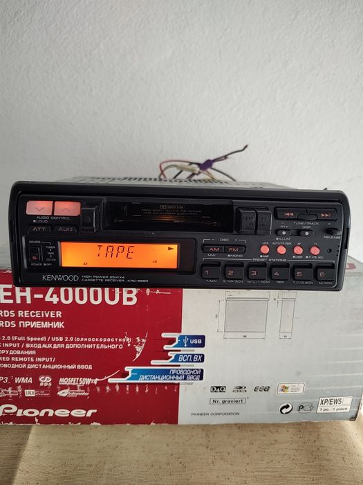Radio samochodowe Kenwood na kasety
