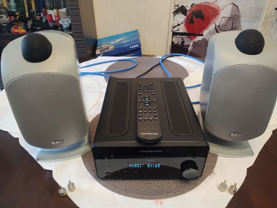 Cambridge Audio One + Bowers&Wilkins wzmacniacz system muzyczny Blueto