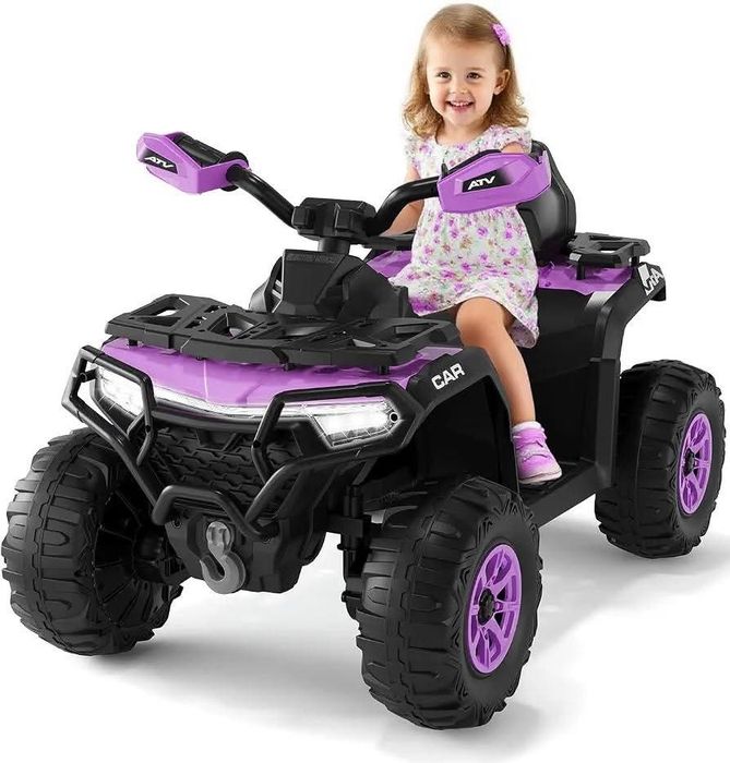QUAD 12V DLA DZIECI 3+ - Elektryczny quad terenowy przeznaczony dla dzieci w wieku od 3 lat,