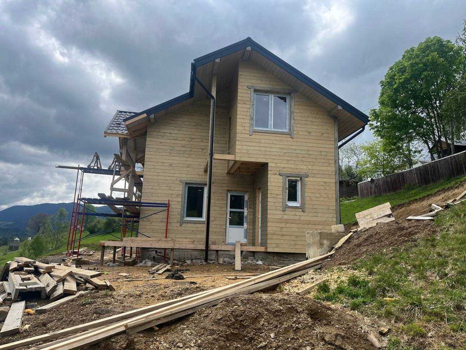 Каркасні будинки ВІД ВИРОБНИКА - Будинок з зруба - будівництво дач, котеджа