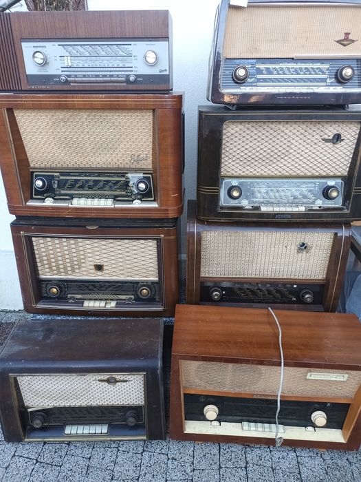 Stare radia lampowe zestaw 8 sztuk