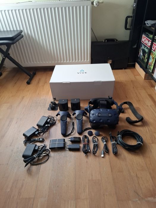 Gogle VR (HTC VIVE pro) full kit