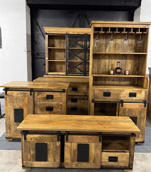 Wyjatkowy Loft owy barek na alkohol seria WORKS Nowy F-Vat