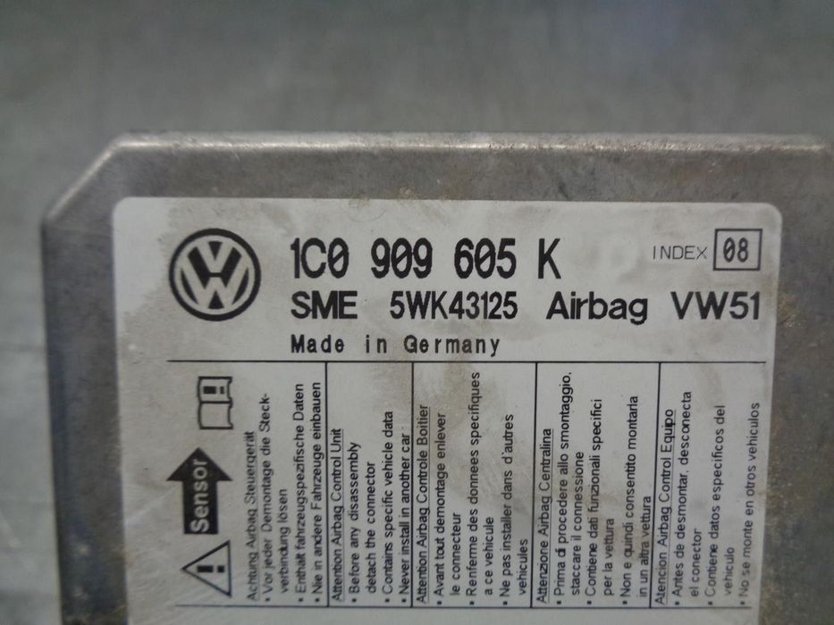 CENTRALINA AIRBAG SKODA FABIA I 2004 -1C0909605K