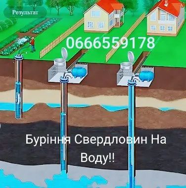 ТОП  ЦІНА !!! Буріння Свердловин На Воду!!