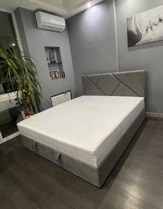 Ліжко «Ліра» з корпусним матрацом