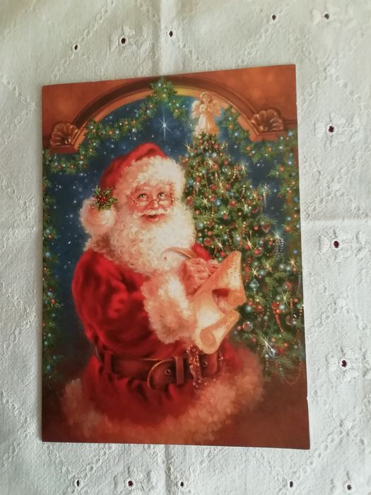 Postal Pai Natal de Dona Galsinger