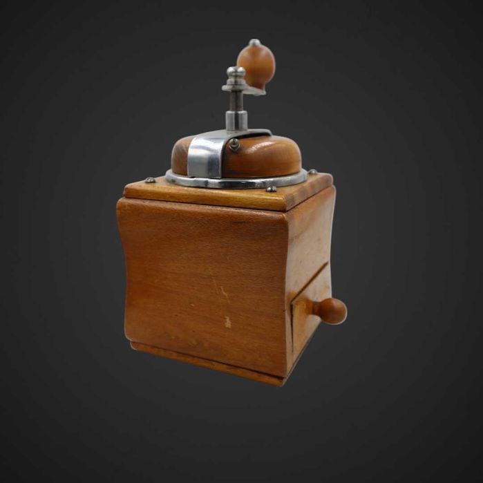 Młynek ręczny drewniany do kawy  b5/030251