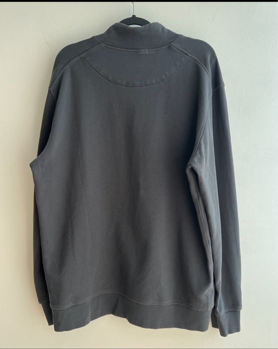 Stone Island Half-Zip Sweatshirt / Bluza Stojka - Dark Grey / Anthracite